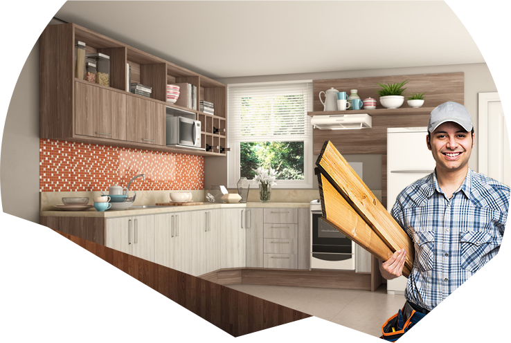 Cozinha Decorativa de Móveis Planejados em Altamira